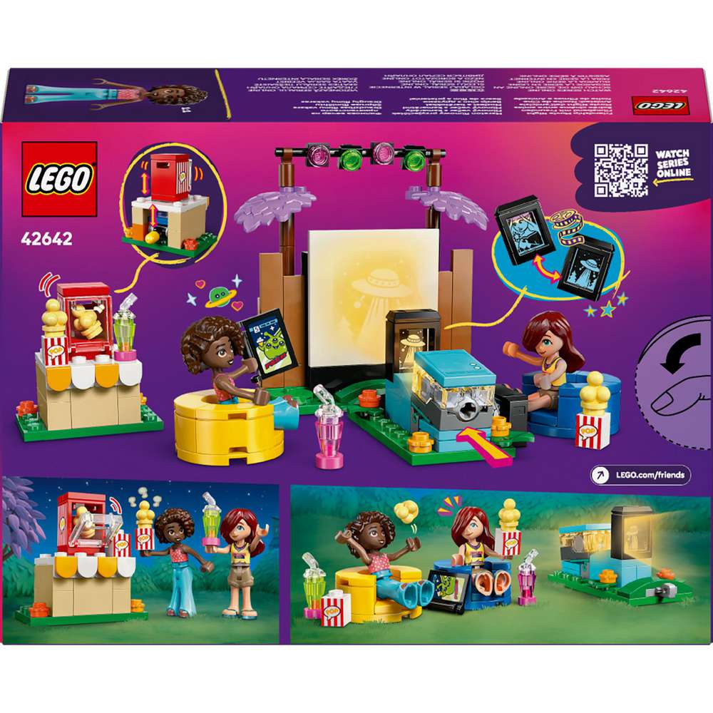 Produktabbildung Lego LEGO Friends Filmabend mit Freunden 42642