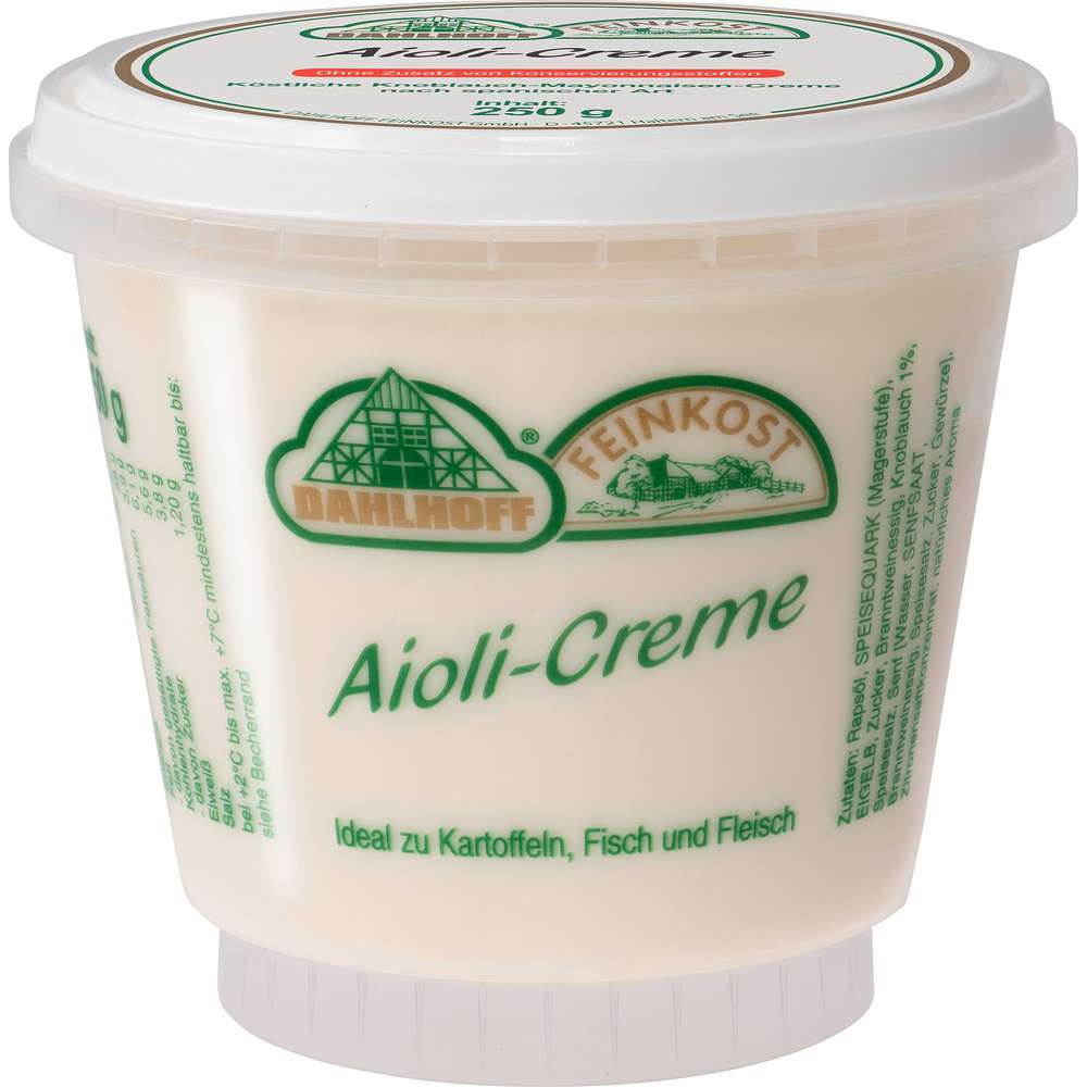 Produktabbildung Dahlhoff Aioli-Creme