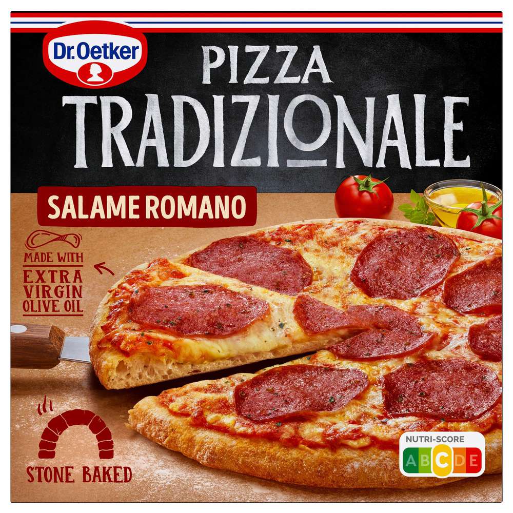 Produktabbildung Dr. Oetker Pizza Traditionale Salami Romano, tiefgekühlt