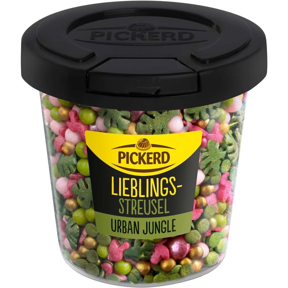 Produktabbildung Pickerd Kuchendeko Lieblingsstreusel Urban Jungle