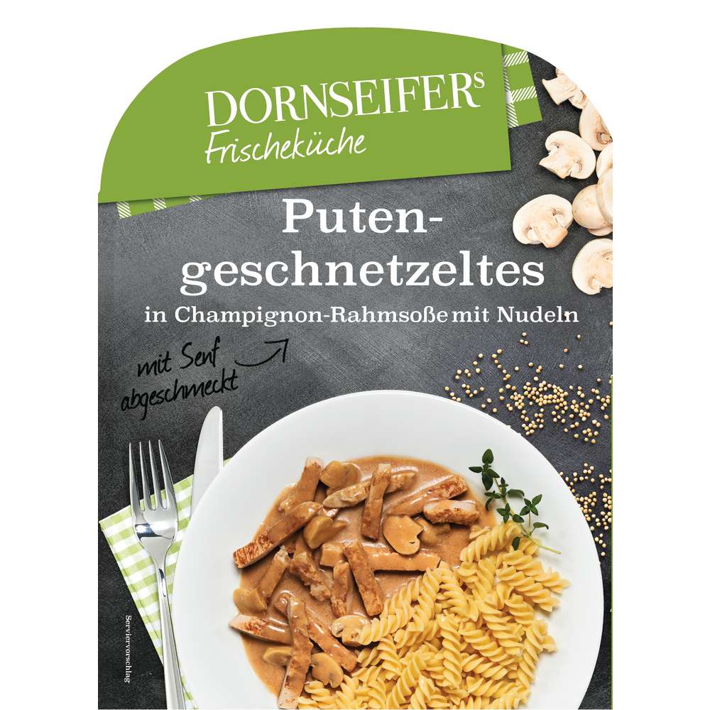 Produktabbildung Dornseifer Putengeschnetzeltes mit Nudeln