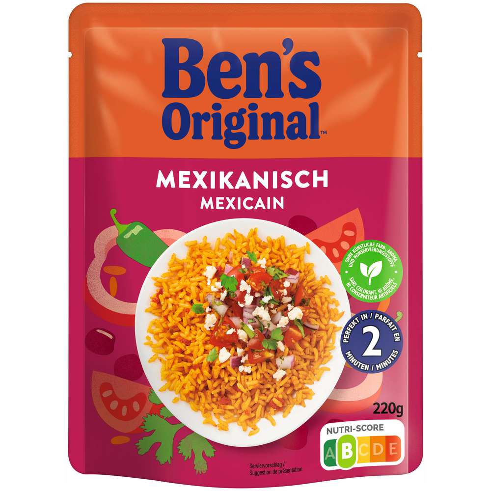 Produktabbildung BEN'S ORIGINAL Express Reis, Mexikanisch