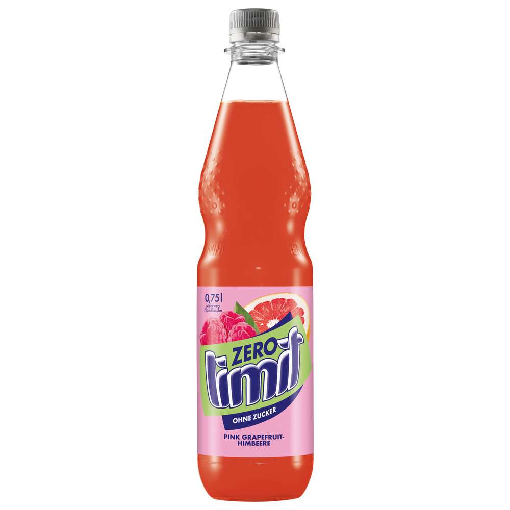 Produktabbildung Limit Grapefruit-Himbeere Limonade, zuckerfrei