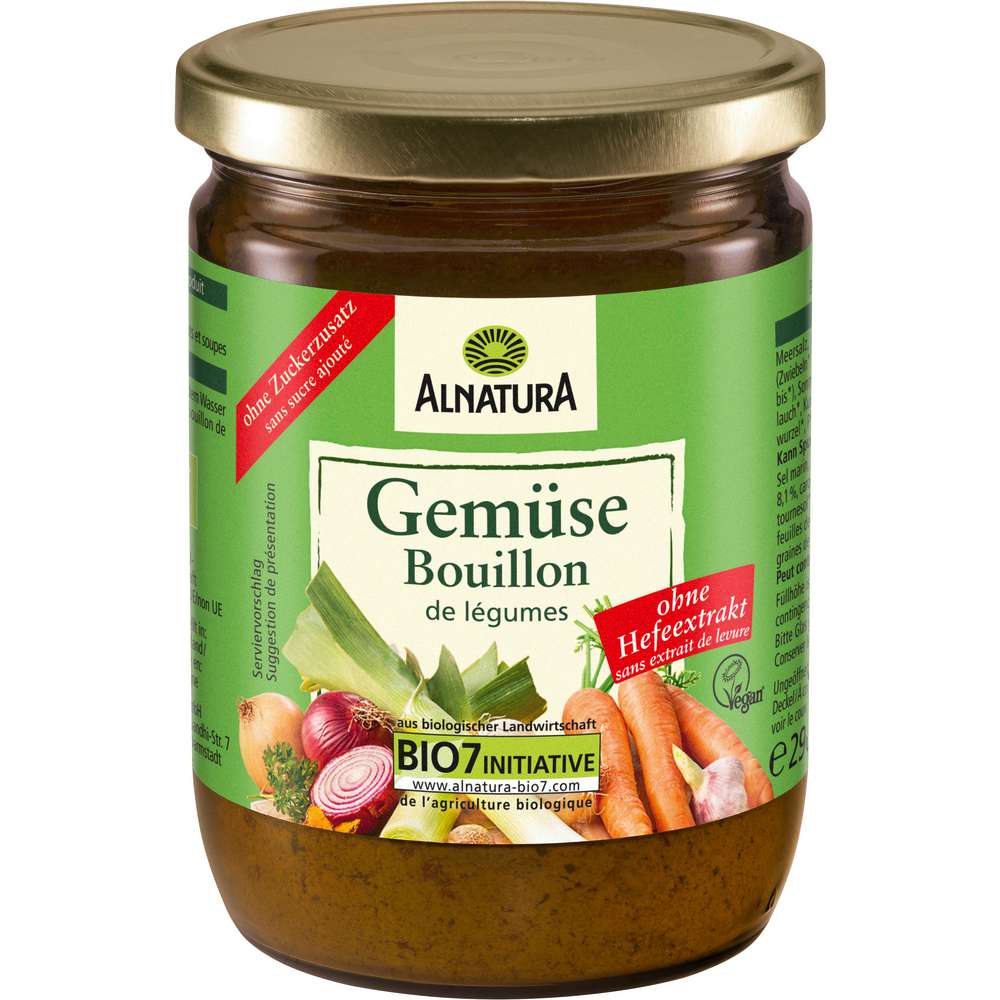 Produktabbildung Alnatura Bio Gemüsebrühe klar, ohne Hefe