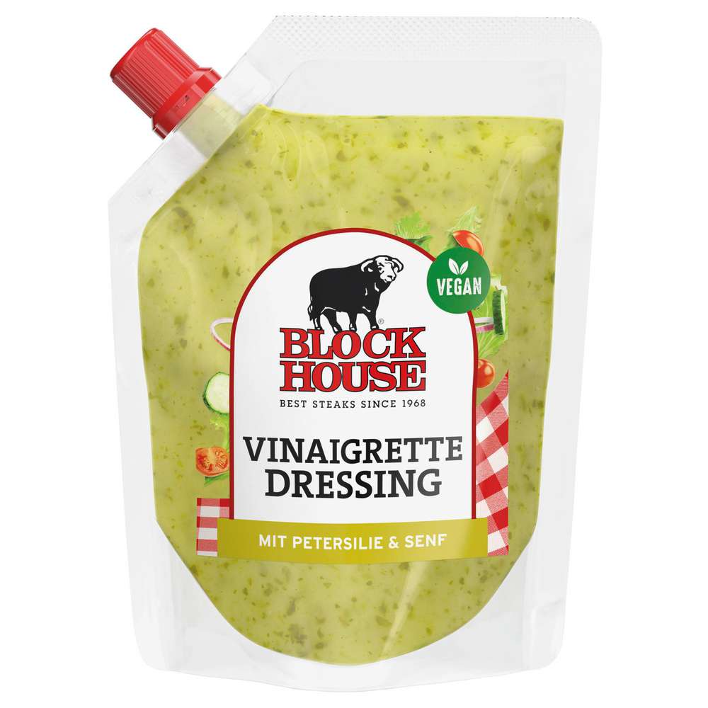 Produktabbildung Block House Salat Dressing Vinaigrette, Petersilie-Senf