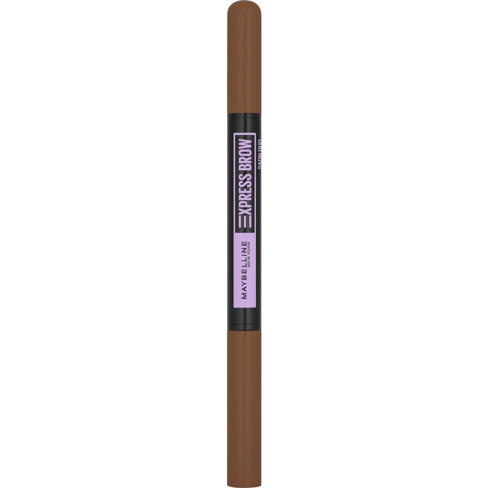 Produktabbildung Maybelline Augenbrauenstift Express Satin Duo 02 Medium Brown