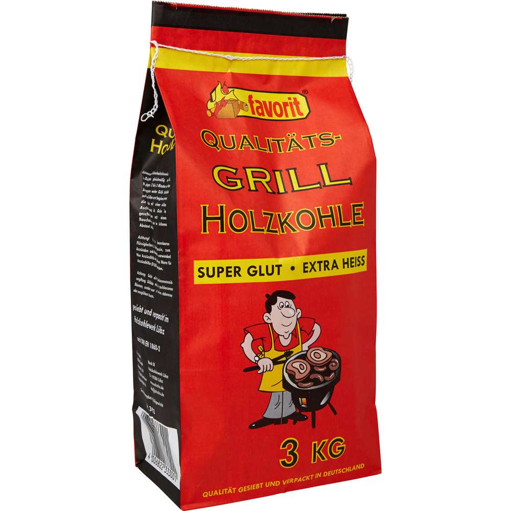 Produktabbildung Favorit Grillholzkohle