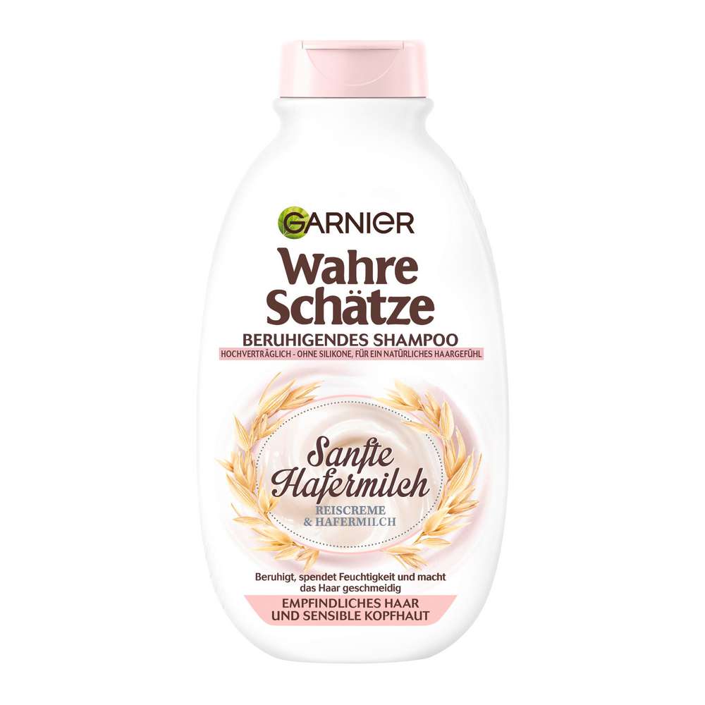 Produktabbildung Garnier Shampoo Wahre Schätze, Hafermilch