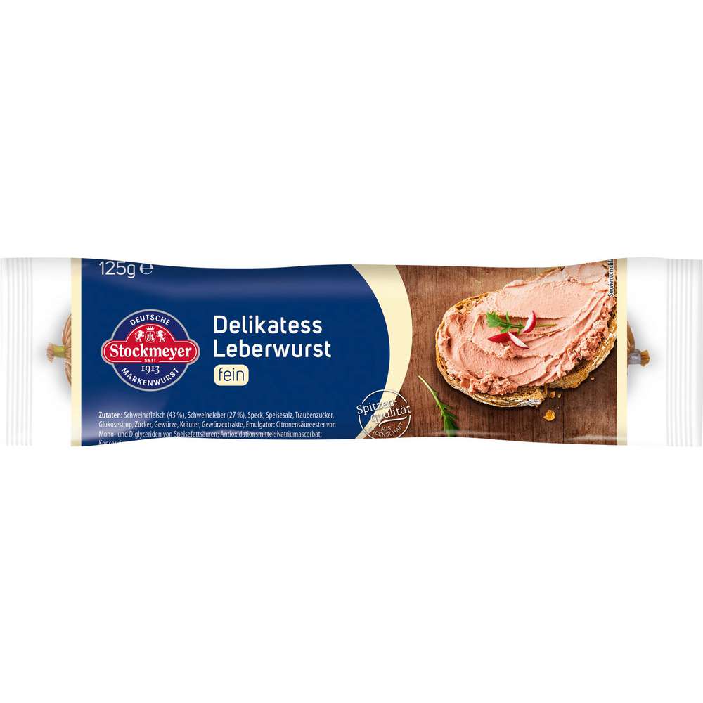 Produktabbildung Stockmeyer Delikatess Leberwurst