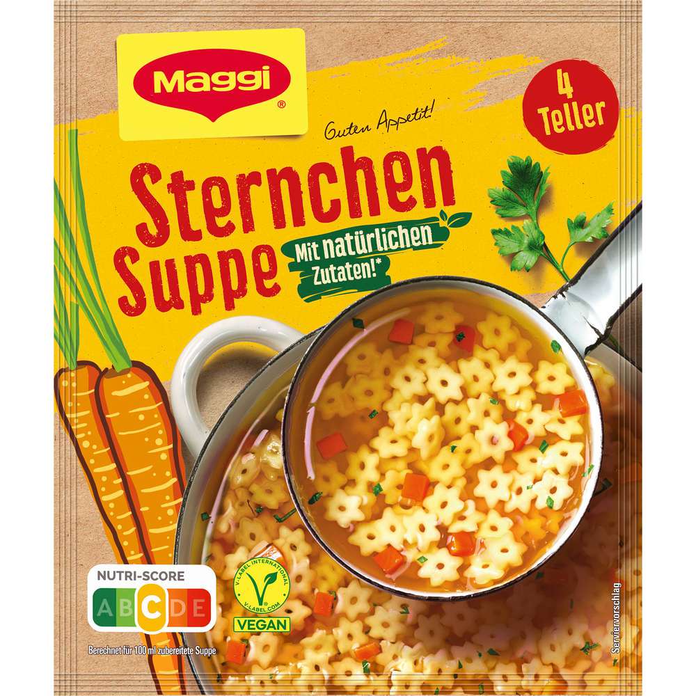 Produktabbildung Maggi Guten Appetit Suppe, Sternchen