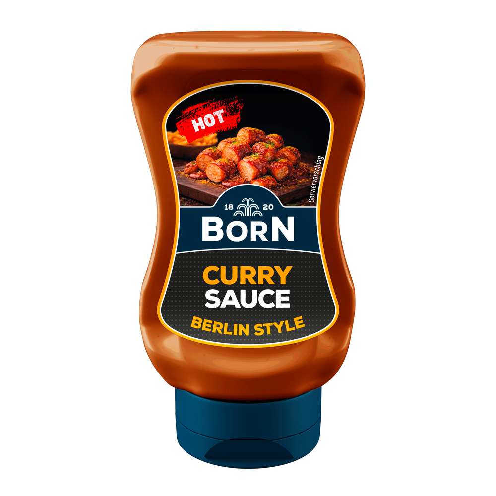 Produktabbildung Born Curry Sauce Hot, Berlin Style