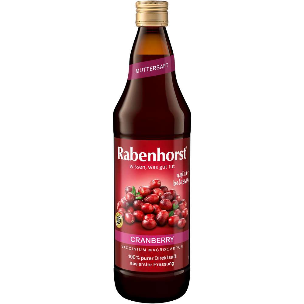 Produktabbildung Rabenhorst Cranberry Direktsaft