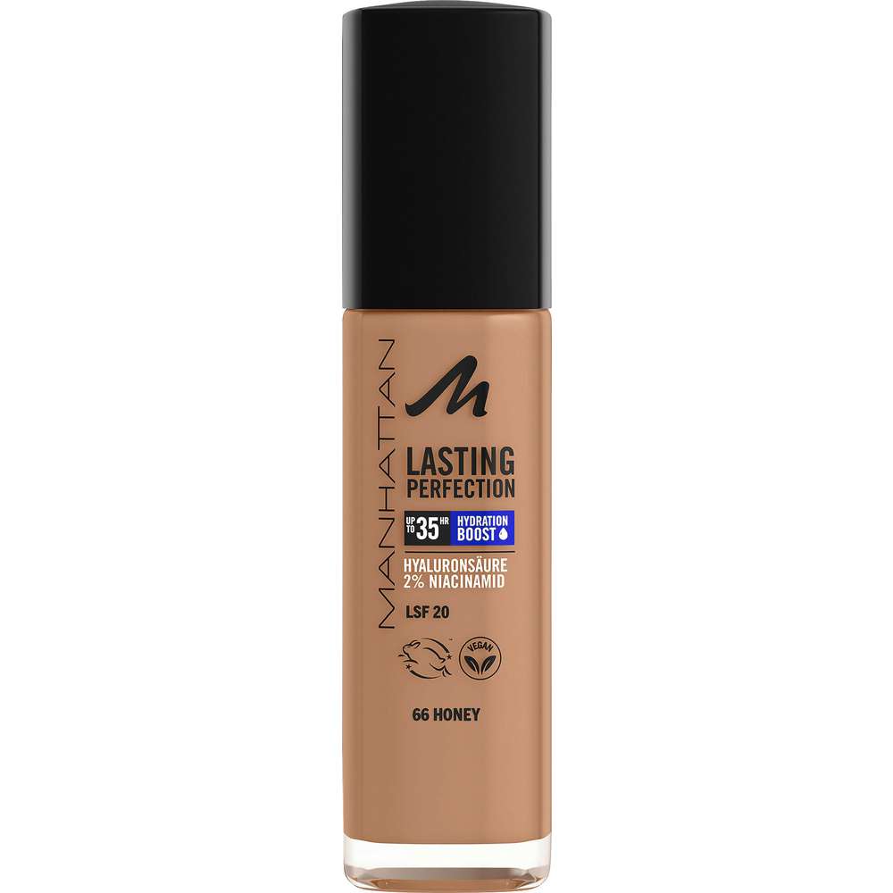 Produktabbildung Manhattan Foundation Lasting Perfection 66 Honey LSF 20