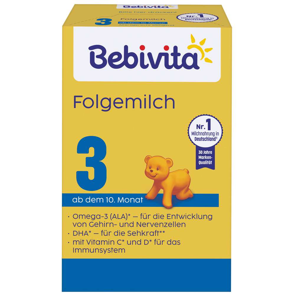 Produktabbildung Bebivita Folgemilch, 3