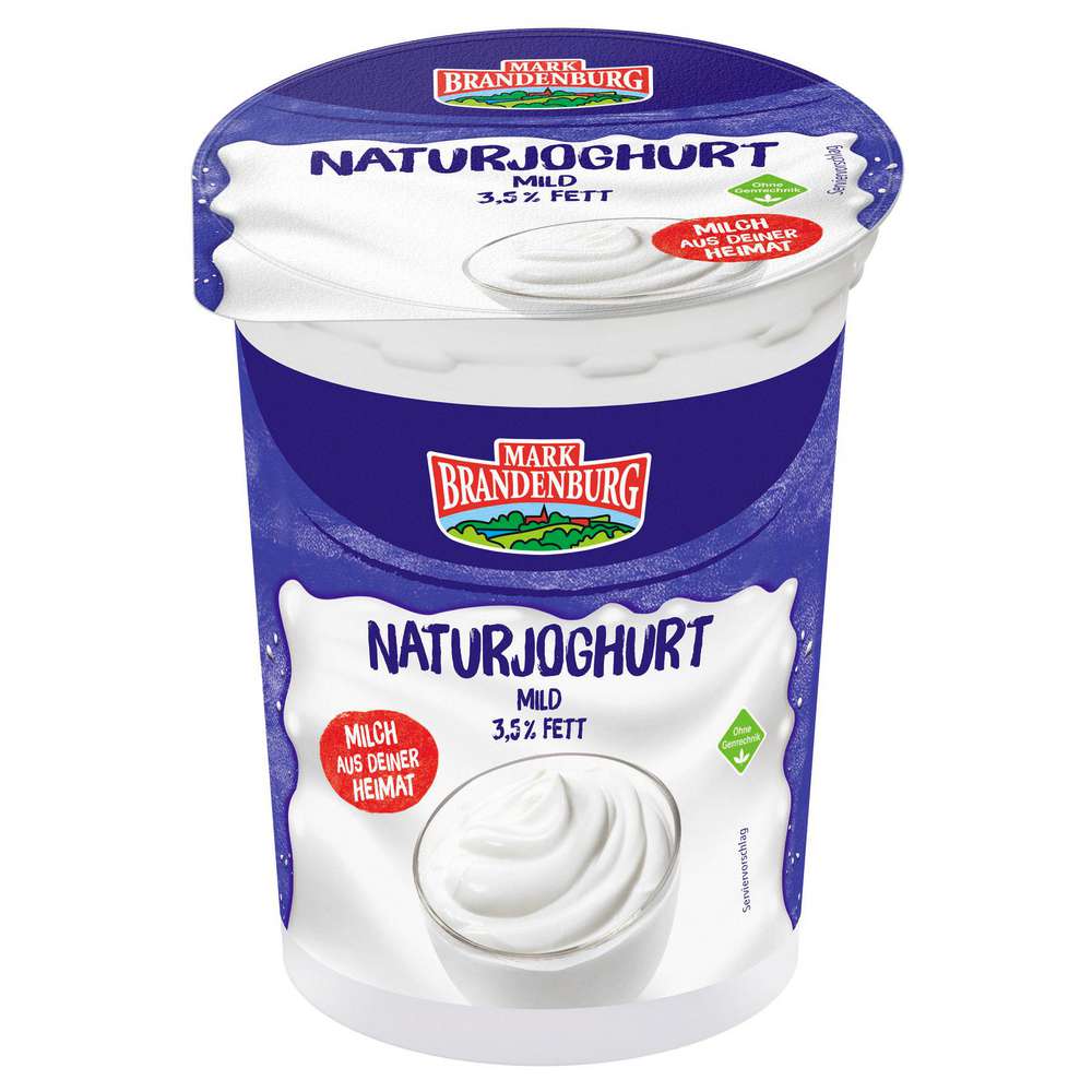 Produktabbildung Mark Brandenburg Naturjoghurt 3,5% Fett mild