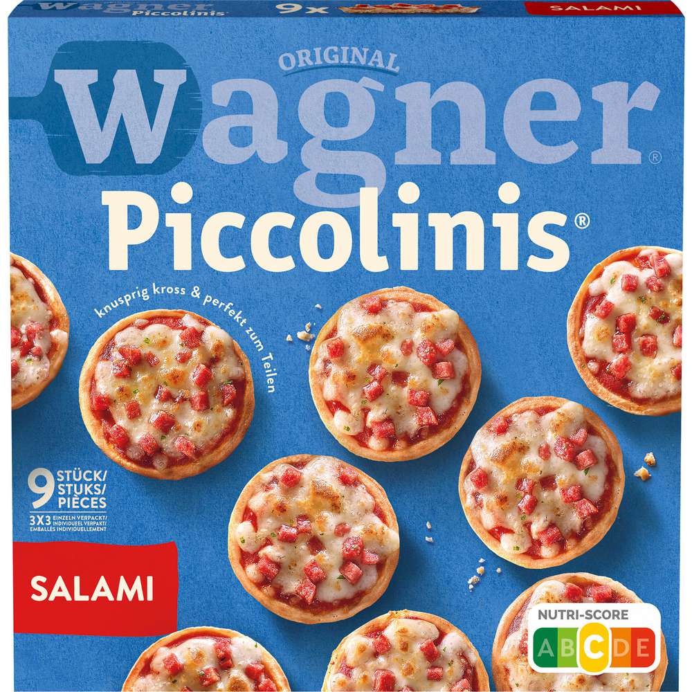 Produktabbildung Wagner Piccolinis Salami, tiefgekühlt
