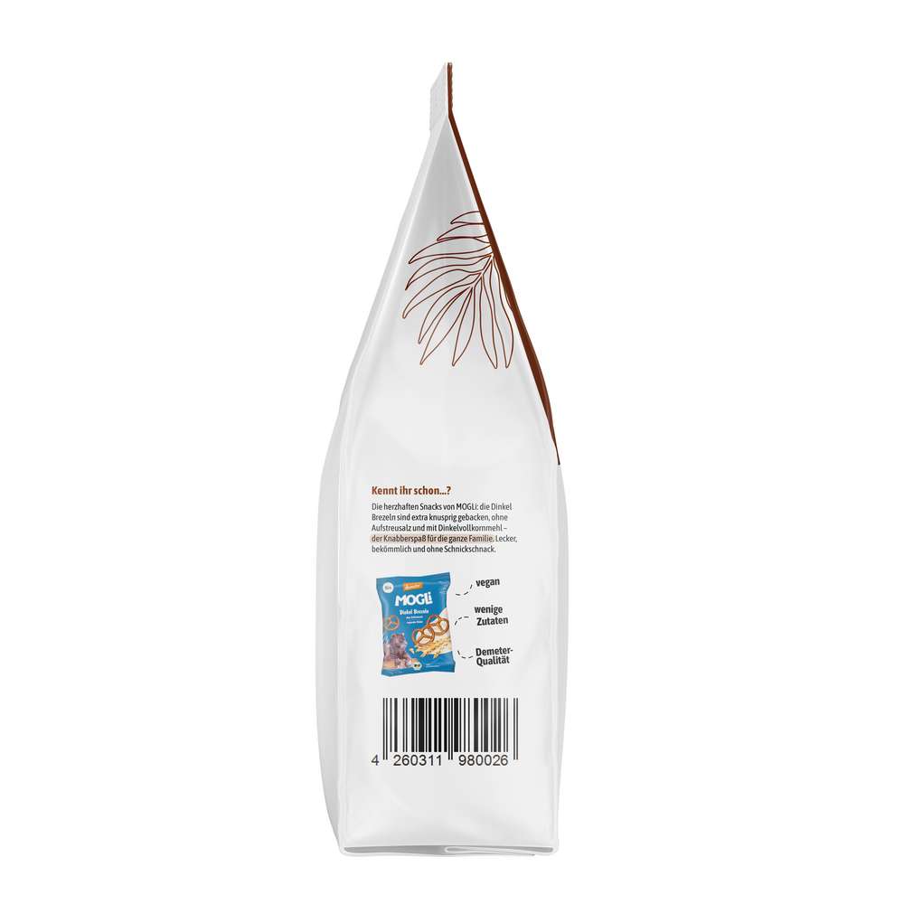 Produktabbildung MOGLi Bio Kakokekse Nasch Gebäck, mit Dinkel und Butter