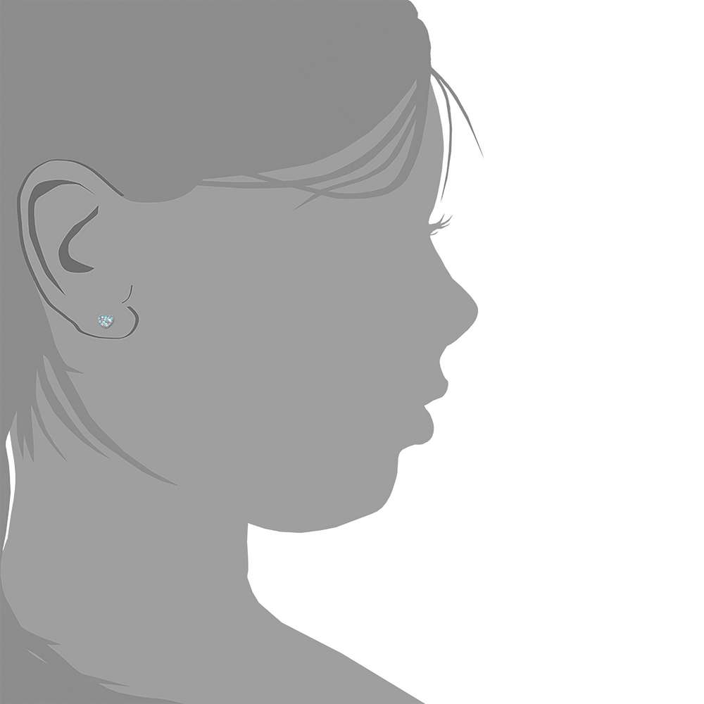 Produktabbildung Prinzessin Lillifee Ohrstecker aus Silber 925 mit Preciosa