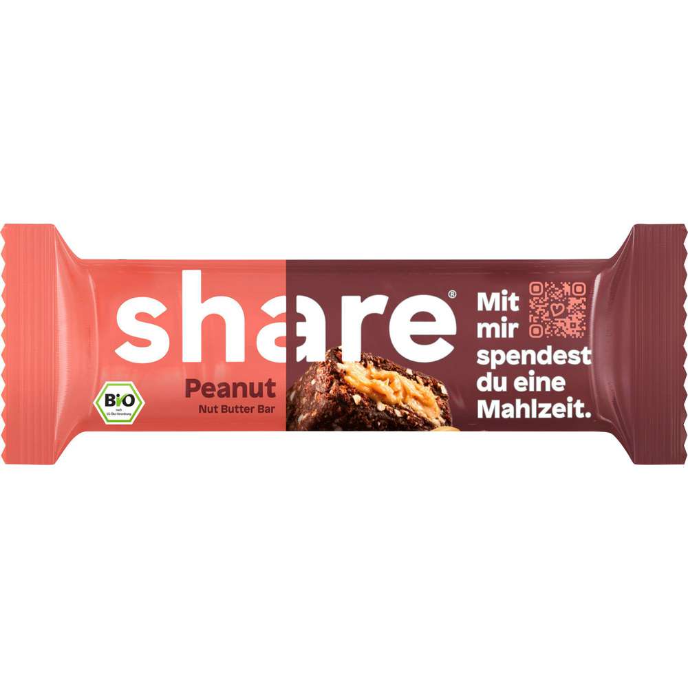Produktabbildung share Bio Bar Riegel, Nut-Butter Peanut