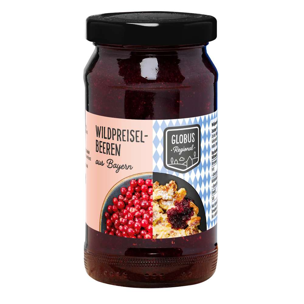Produktabbildung GLOBUS Regional Wildpreiselbeeren aus Bayern
