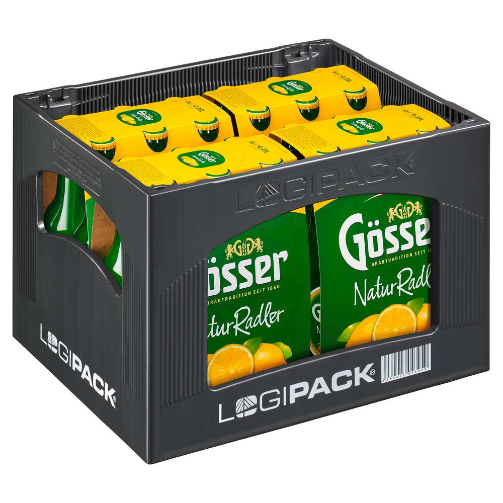 Produktabbildung Gösser Naturradler 2% (4x 1,980 Liter)