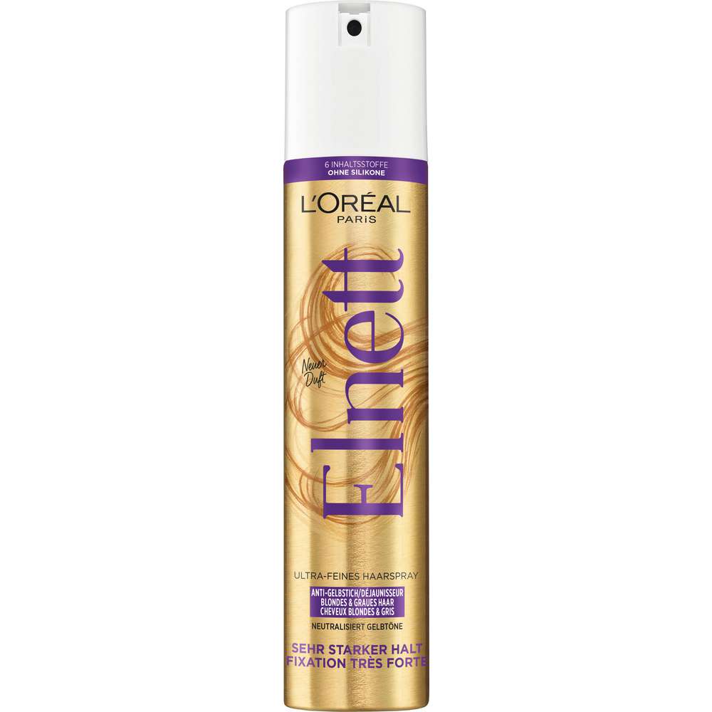 Produktabbildung L'Oreal Paris Elnett Haarspray, Purple Anti-Gelbstich