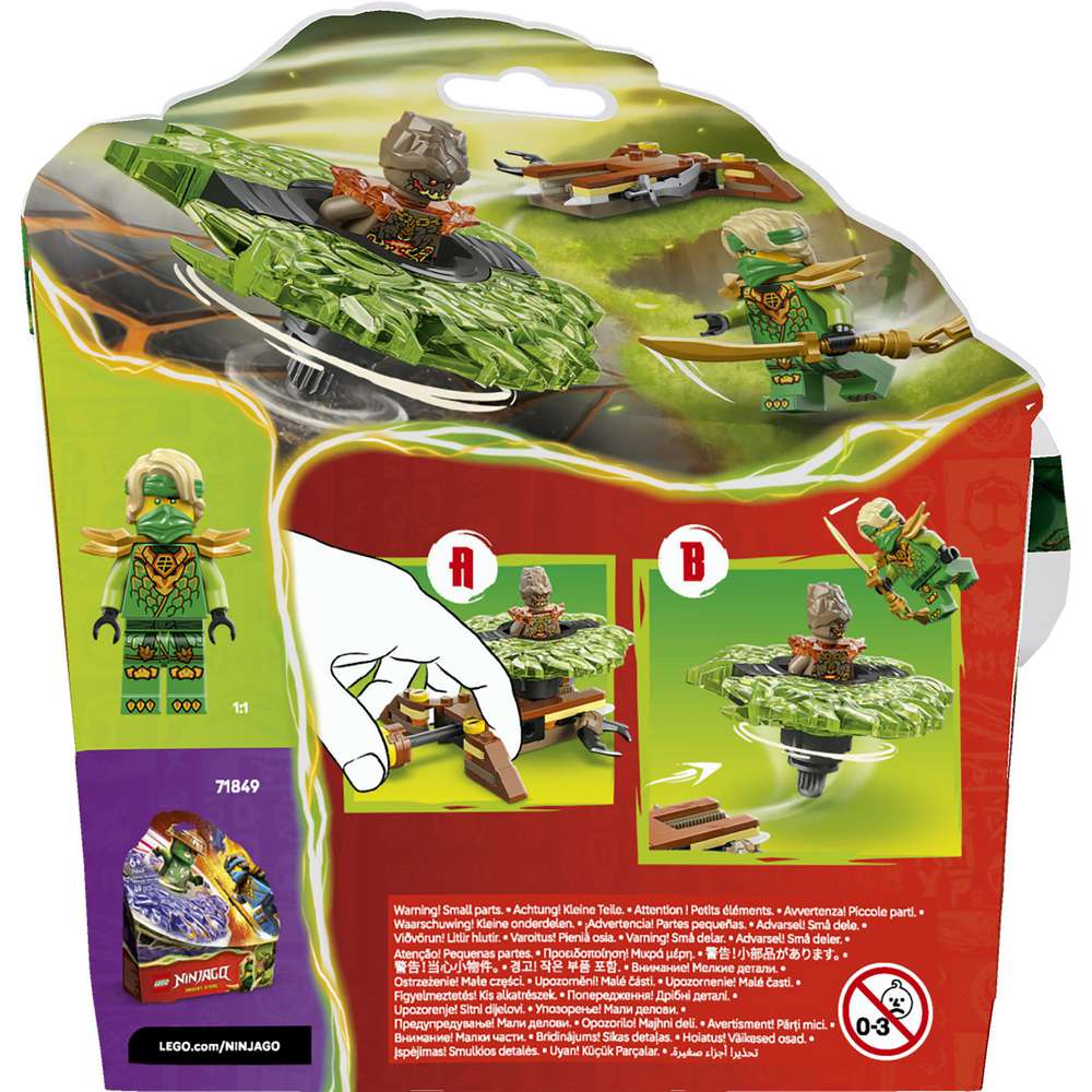 Produktabbildung Lego LEGO NINJAGO Lloyd vs. Erdmonster-Spinner 71850