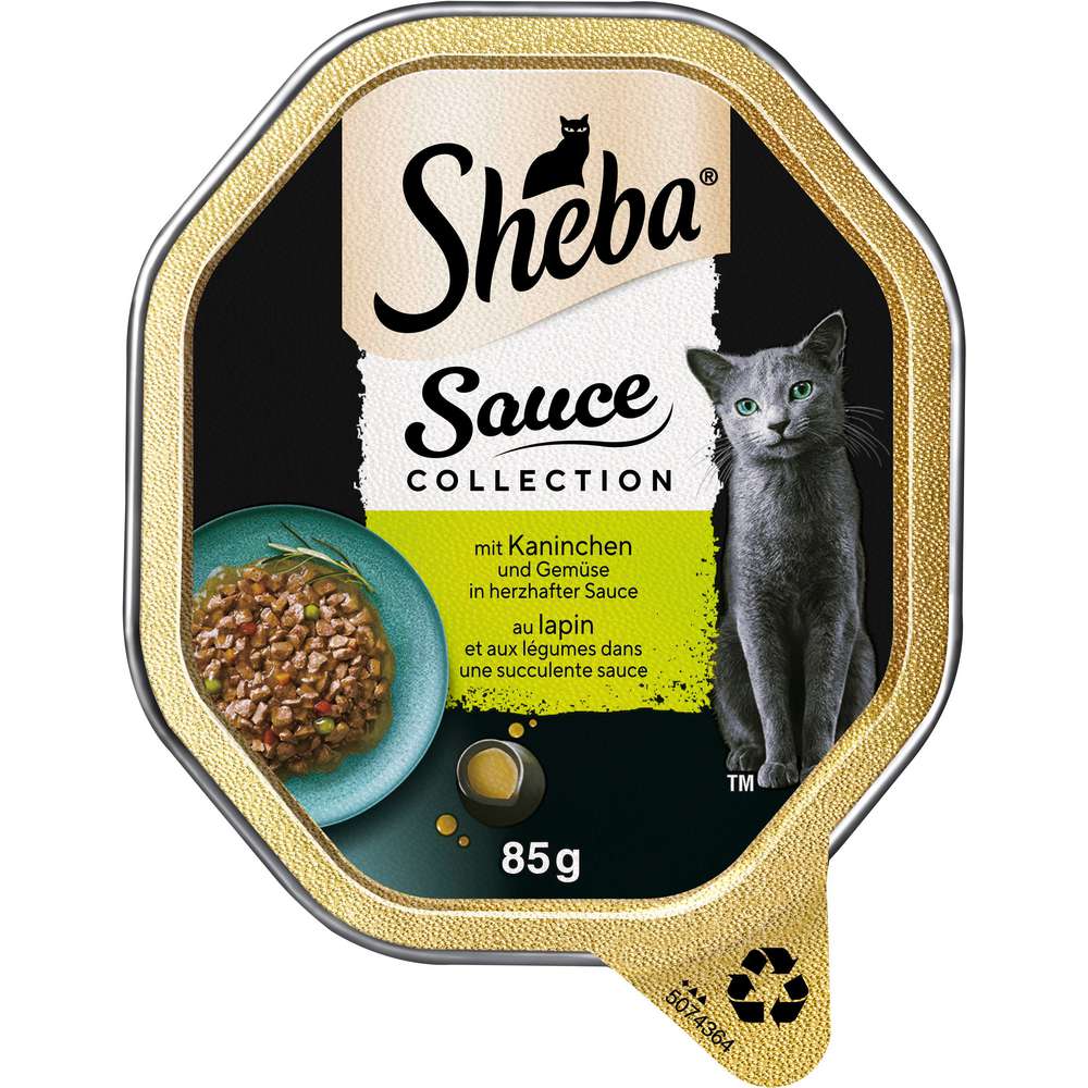 Produktabbildung Sheba Katzen-Nassfutter Kaninchen/Gemüse