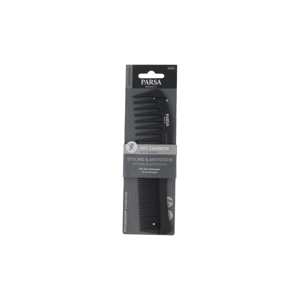 Produktabbildung Parsa Beauty Profi Stylingkamm Carbon