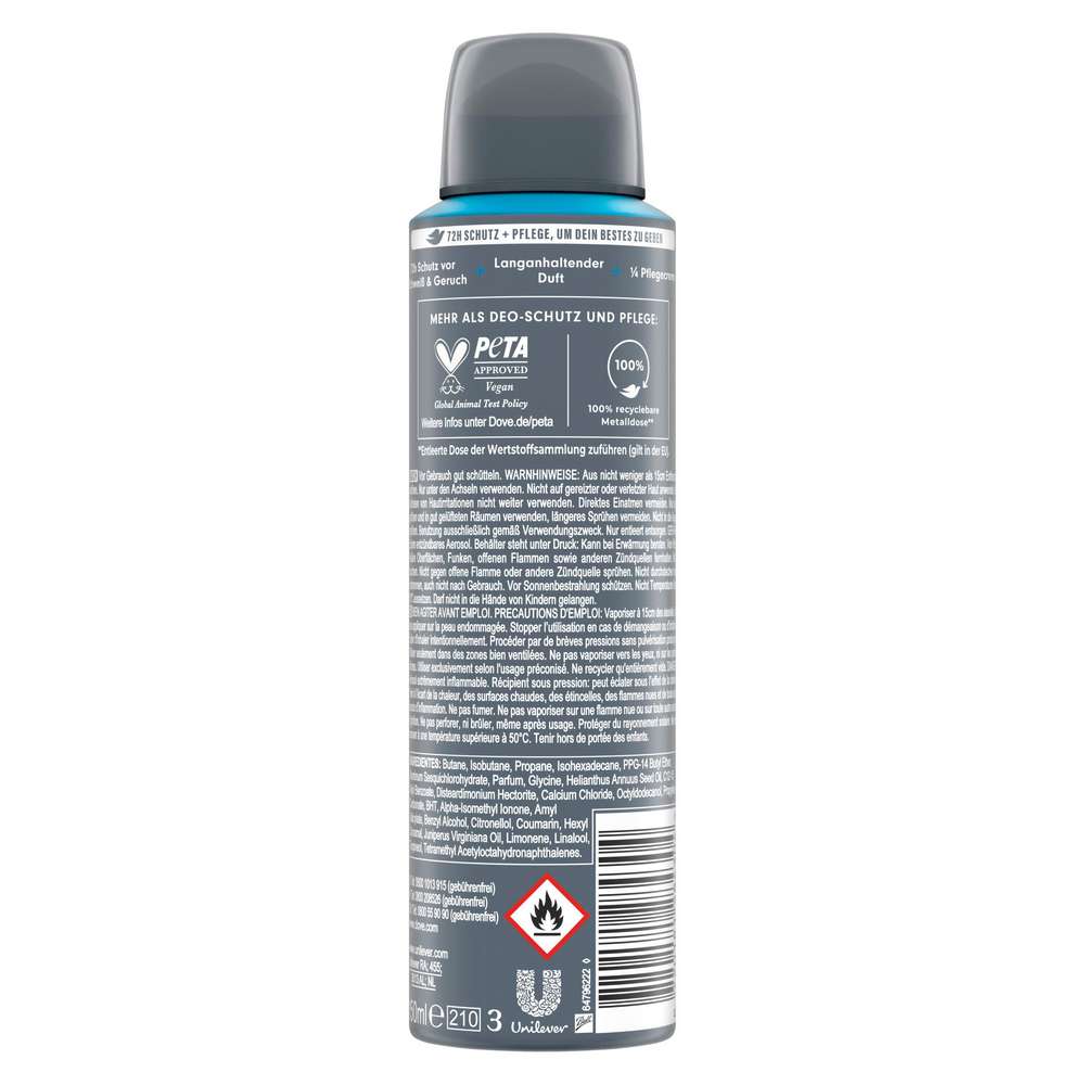 Produktabbildung Dove Deospray Men+Care, Clean Comfort