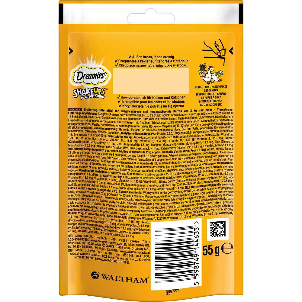 Produktabbildung Dreamies Katzen-Snack, Geflügel