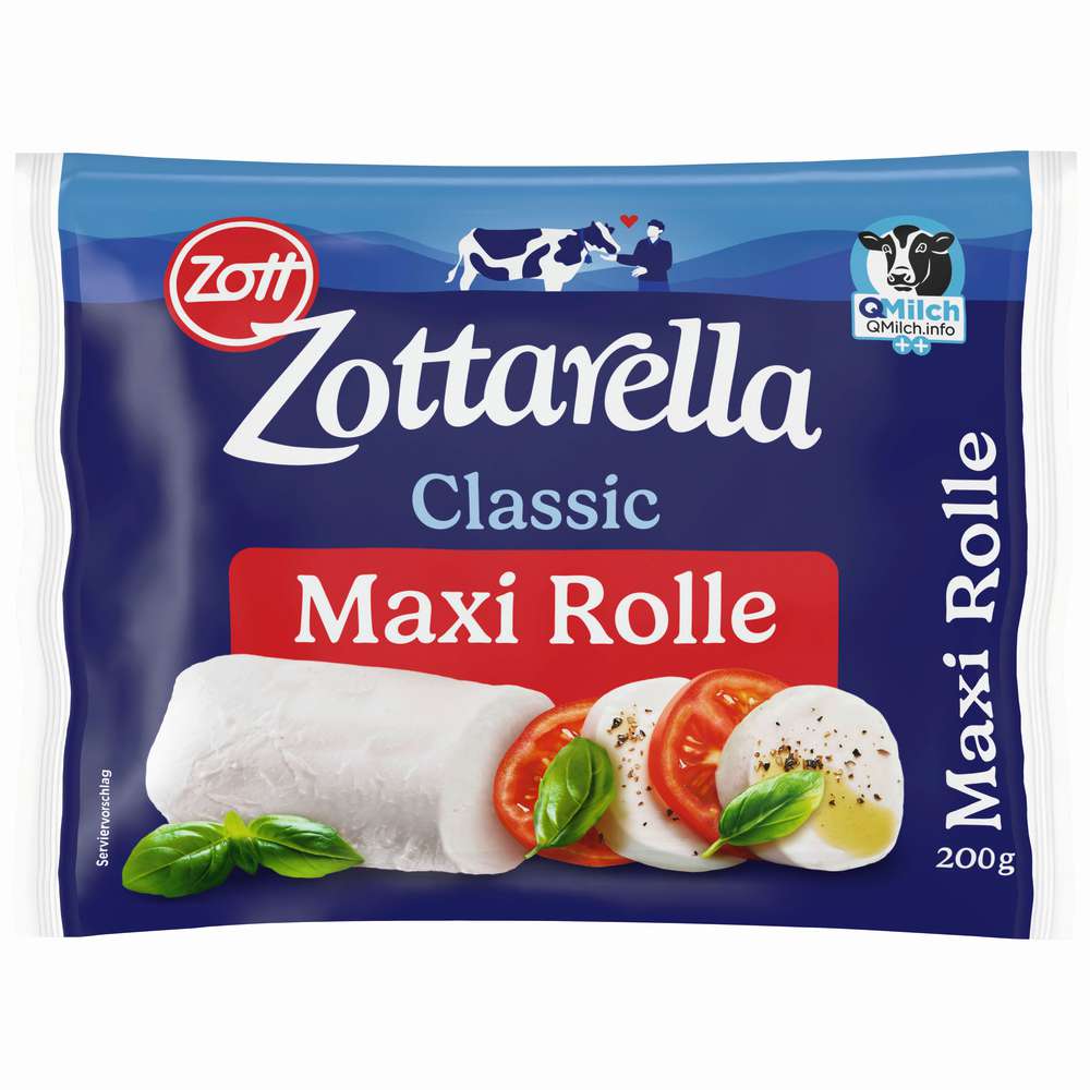 Produktabbildung Zott Mozarella Zottarella Rolle, Classic