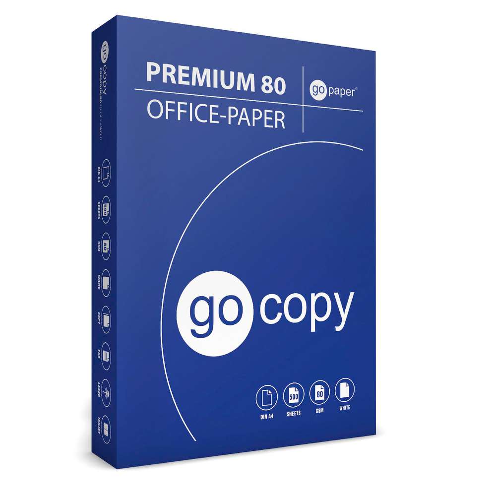 Produktabbildung  Kopierpapier Go Copy, 5 x 500 Blatt