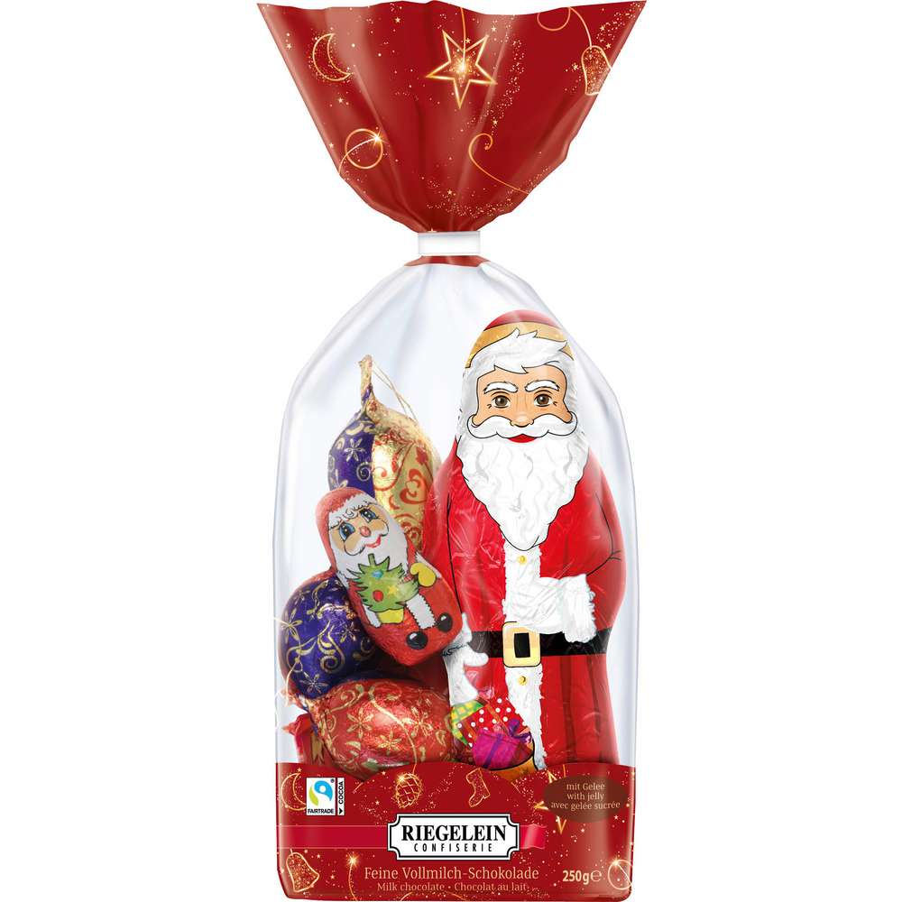 Produktabbildung Riegelein Weihnachts-Mischbeute Schokolade
