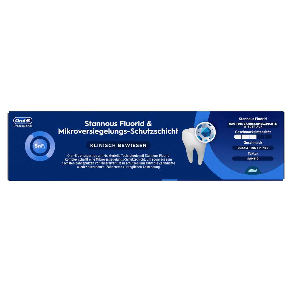 Produktabbildung Oral-B Zahncreme Zahnschmelzstärkung