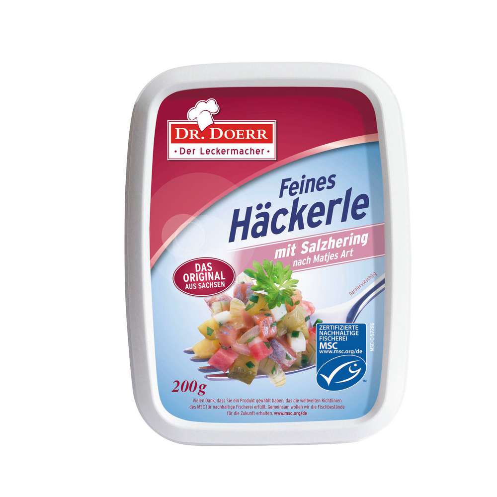 Produktabbildung Dr. Doerr Dresdner Häckerle mit Matjes