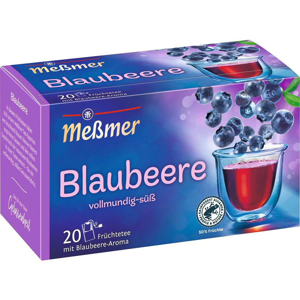 Produktabbildung Messmer Tee Blaubeere