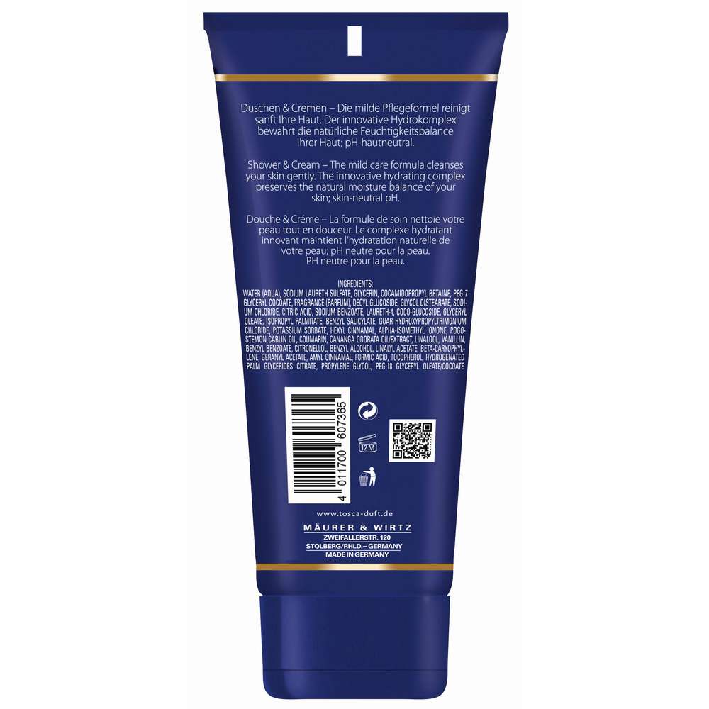 Produktabbildung Tosca Shower & Cream