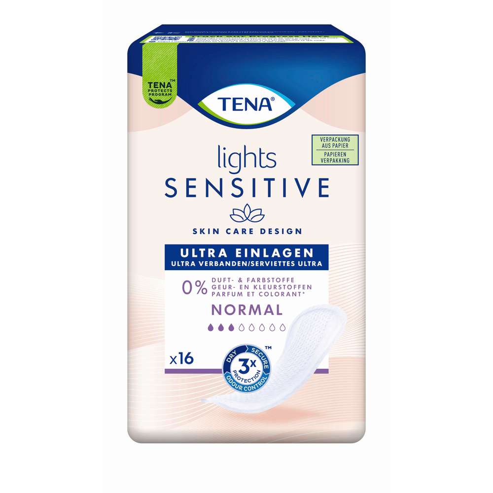 Produktabbildung Tena lights Slipeinlagen sensitive Ultra, Normal