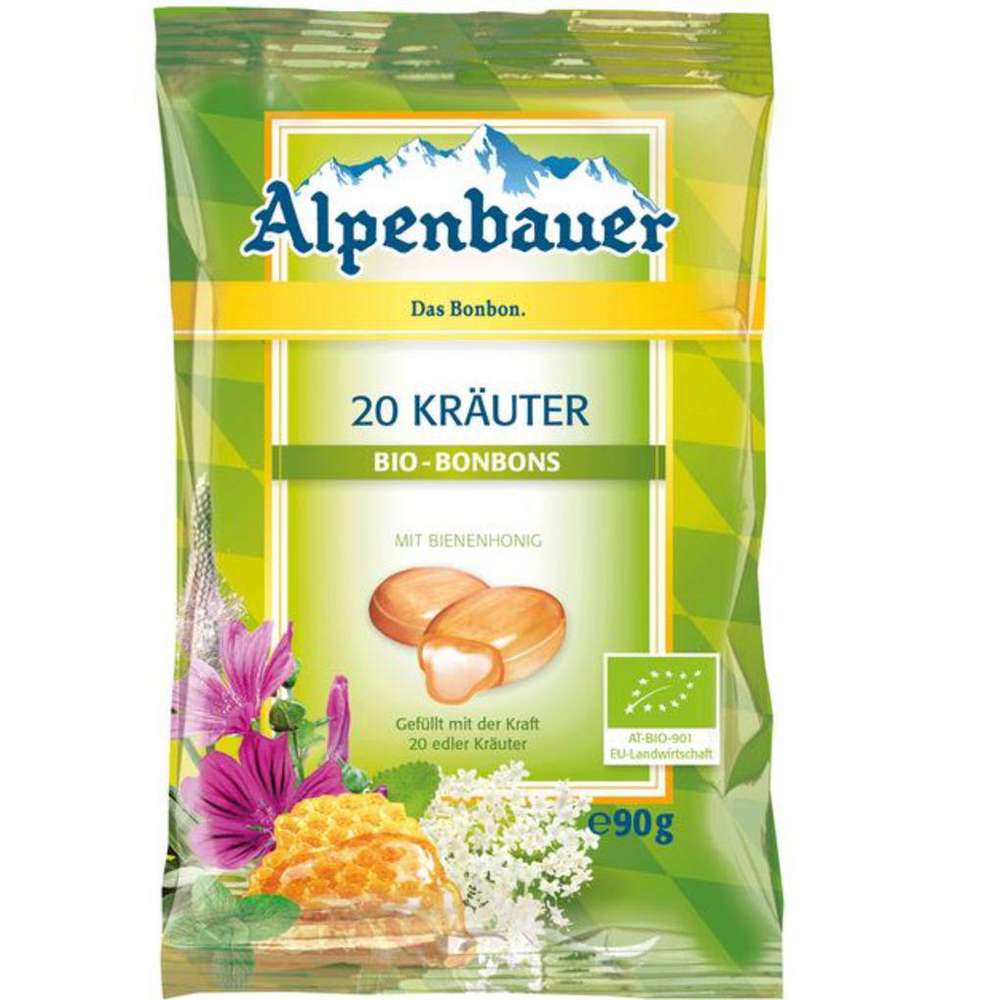 Produktabbildung Alpenbauer Bonbons Bio 20 Kräuter