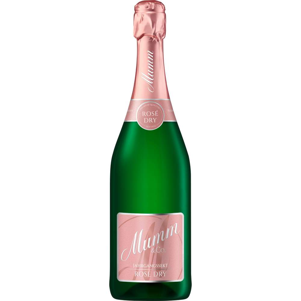 Produktabbildung Mumm & Co. Jahrgangssekt Rosé trocken