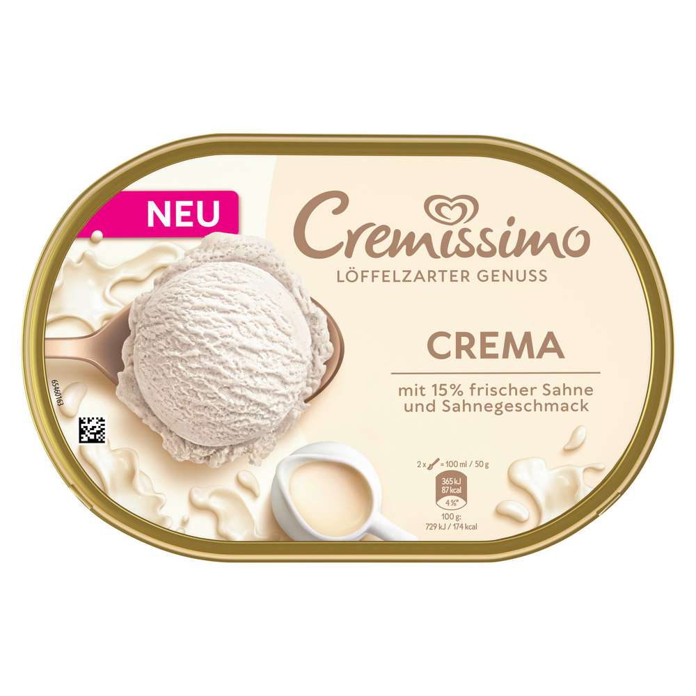 Produktabbildung Langnese Cremissimo Eis, Crema