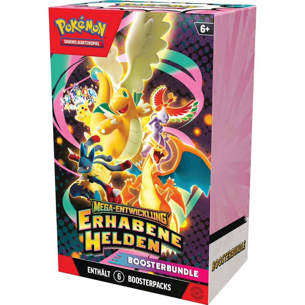 Produktabbildung Pokémon Sammelkarten Mega-Entwicklung Boosterbundle ME02.5