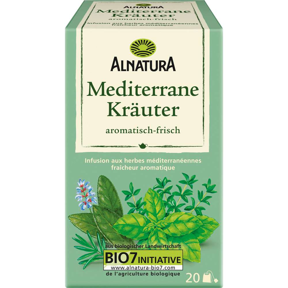 Produktabbildung Alnatura Mediterraner Kräuter-Tee