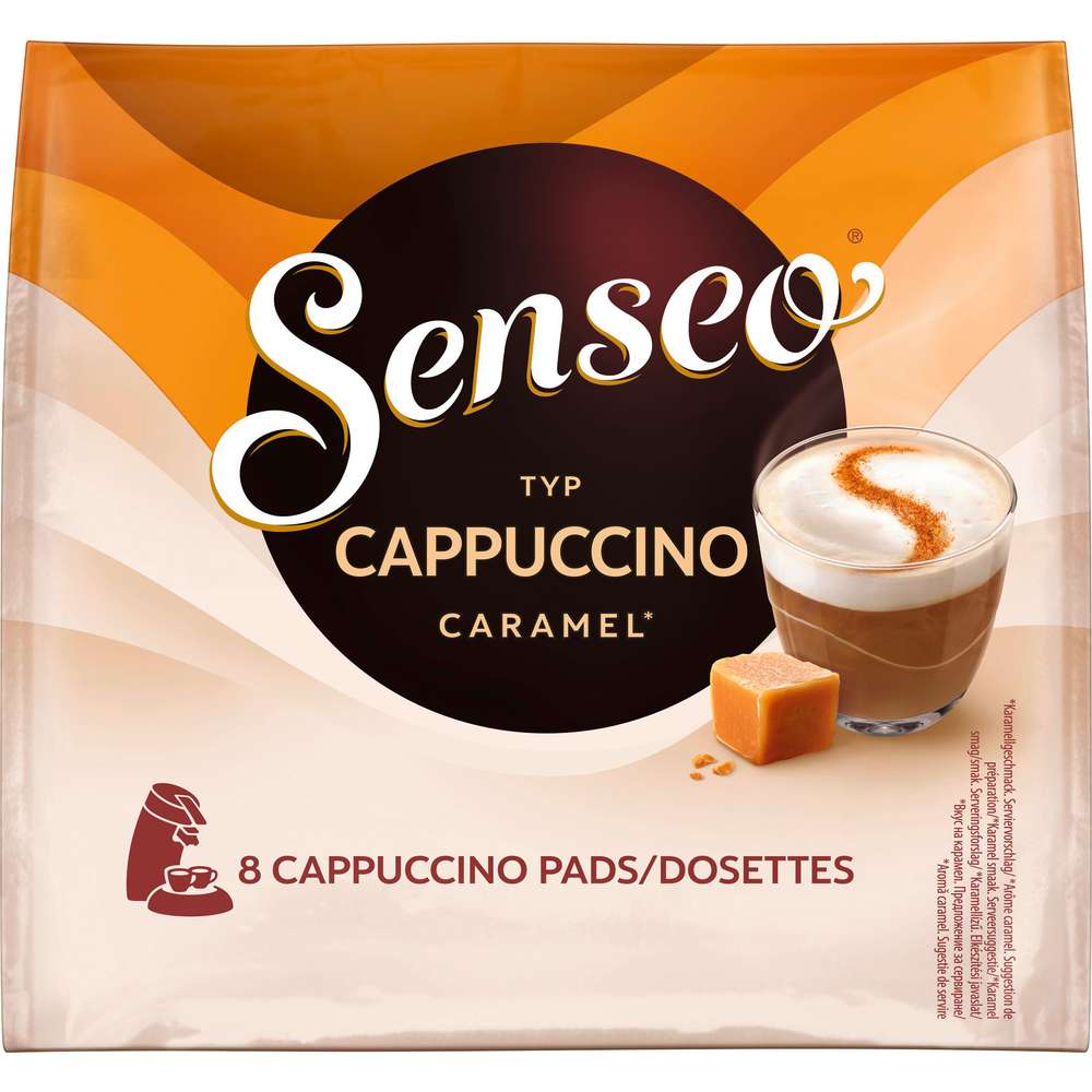 Produktabbildung Senseo Kaffeepads, Cappuccino/Caramel