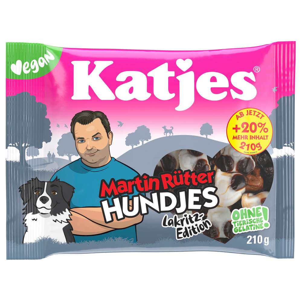 Produktabbildung Katjes Lakritz Hundjes