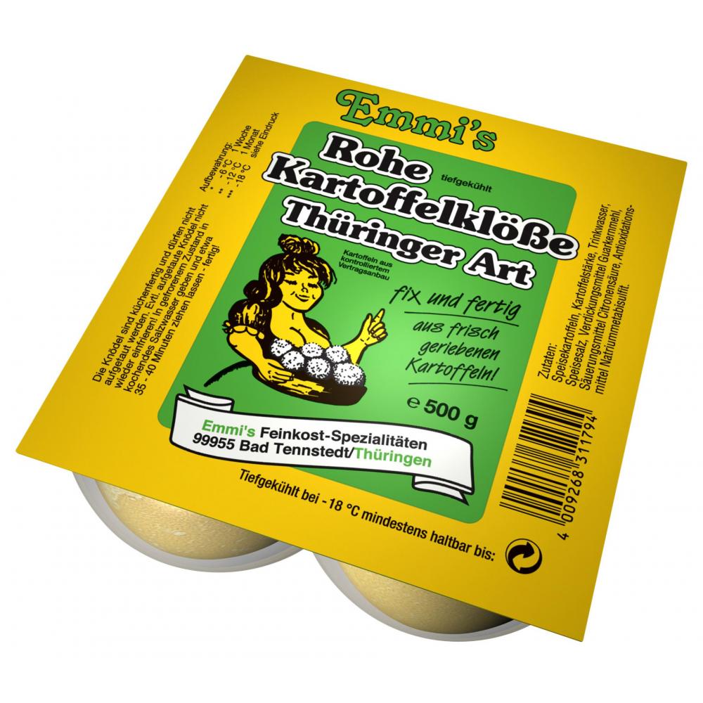 Produktabbildung keine Marke Emmi’s Kartoffelklöße, 500 g