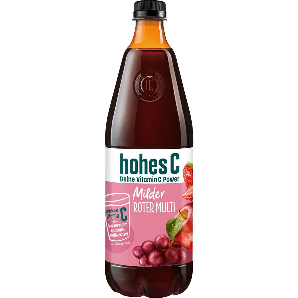 Produktabbildung hohes C Roter Multivitaminsaft, mild