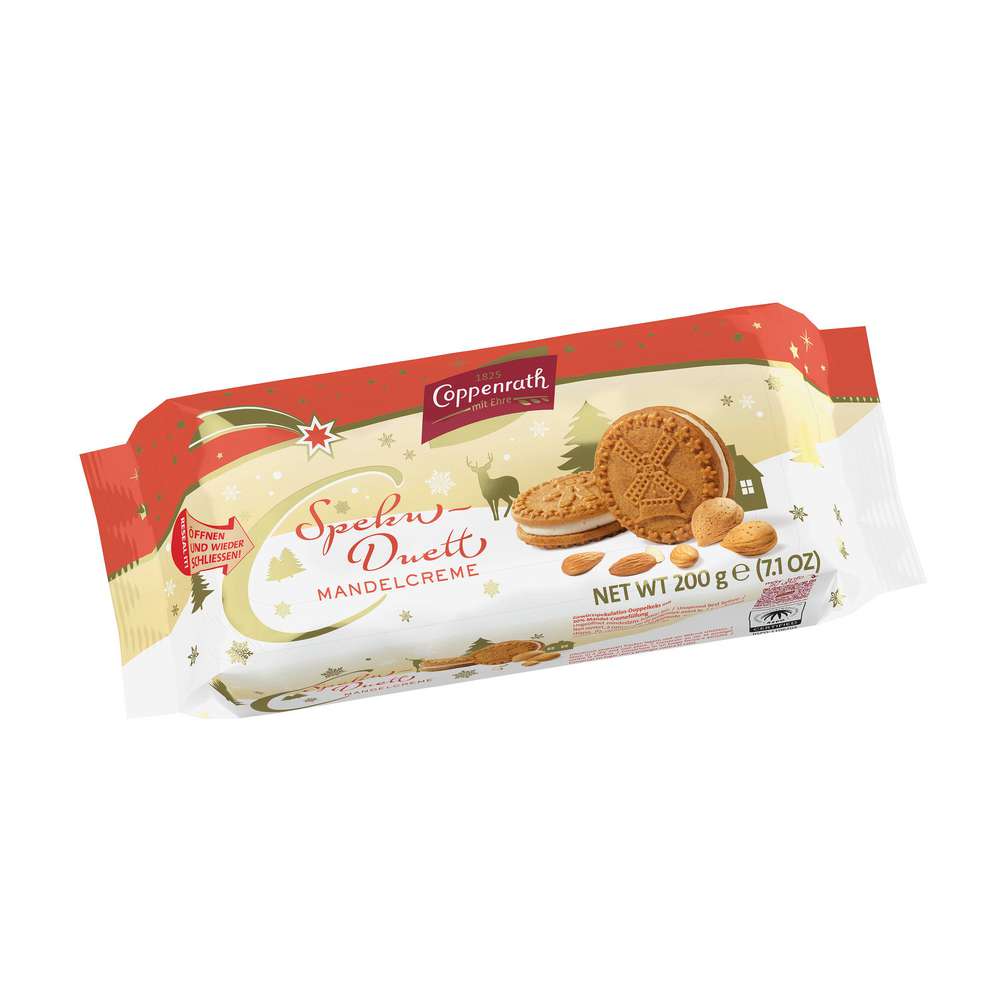 Produktabbildung Coppenrath Spekulatius-Doppelkeks mit Mandelcreme