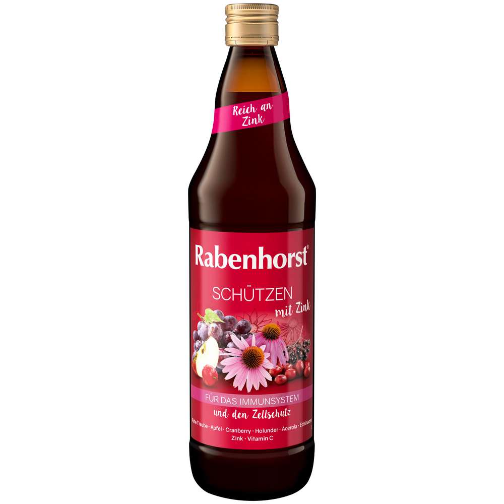Produktabbildung Rabenhorst Mehrfrucht-Direktsaft mit Zink und Vitamin C